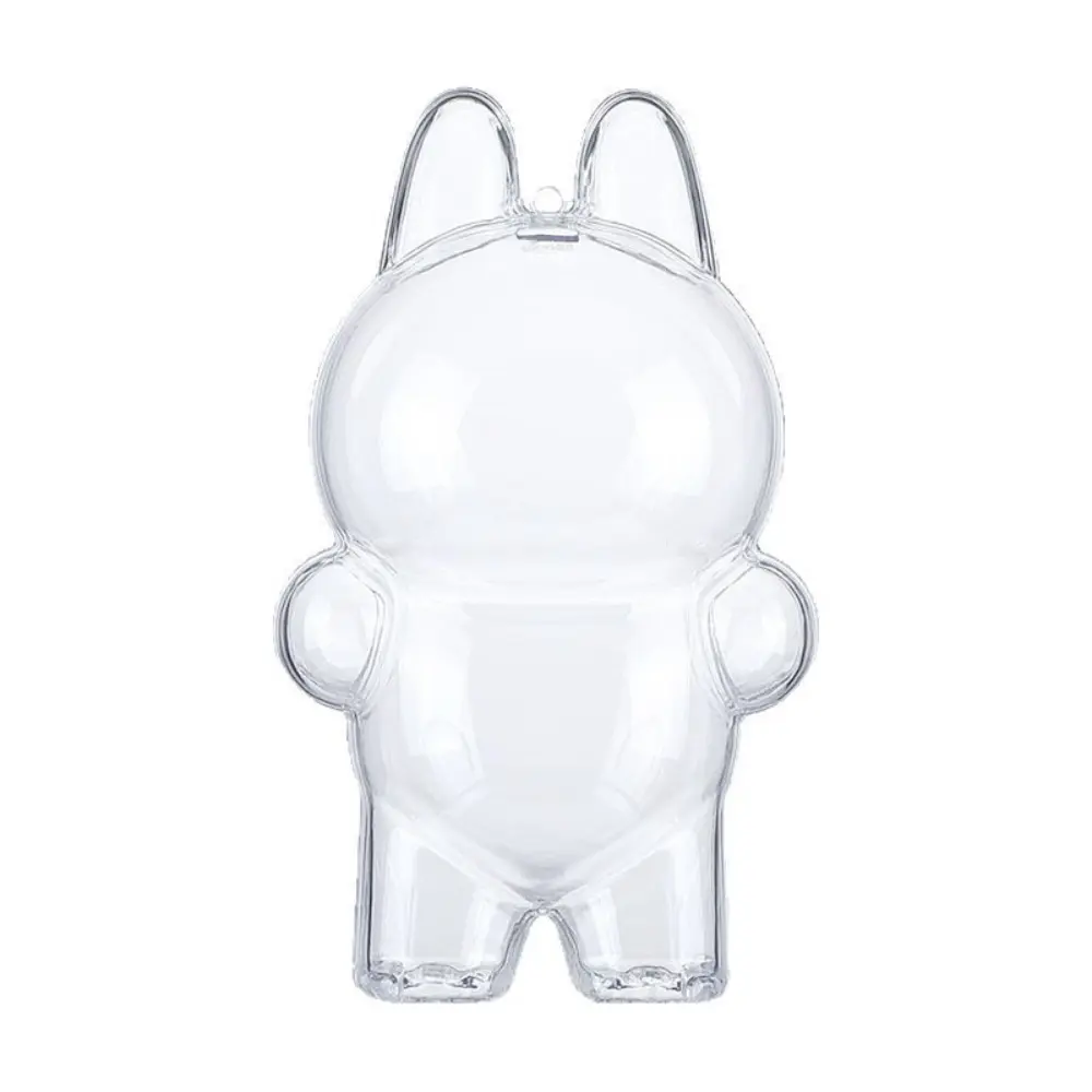 Coque de Protection Rigide Transparente pour Labubu - Modèle Assis ou Debout