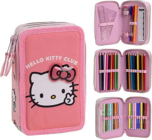 Trousse avec Accessoires Giotto Hello Kitty