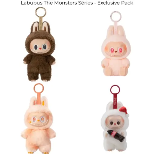 [PACKLM1] Pack 4 Figurines The Monsters Pop Mart – Édition Collector Labubu