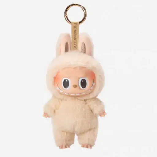Labubu Porte-Clés Bunny – Édition Vanille Douce