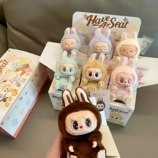 6 x Labubu Série The Monsters - Have a Seat – Pop Mart - Blind Box
