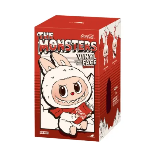 1x Labubu x Coca-Cola – Série The Monsters (Édition Spéciale) - Pop Mart - Blind Box 